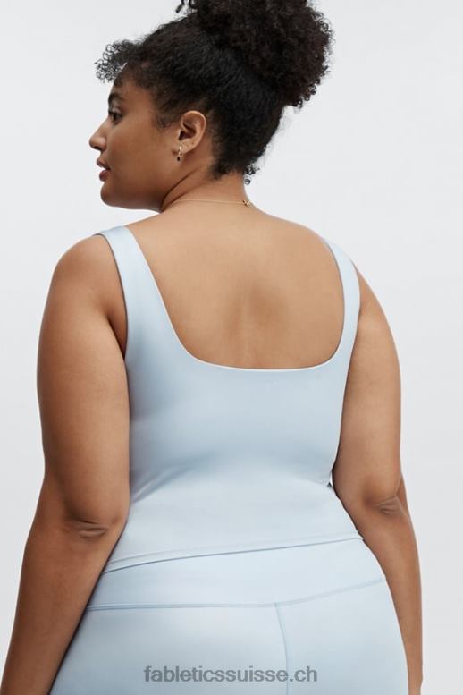 femmes soutien-gorge intégré Lydia Shine B0B6R2294 bleu poudré irisé Fabletics
