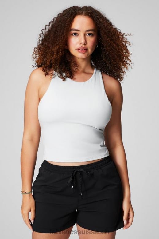 femmes soutien-gorge intégré à bretelles B0B6R2130 gris menthe Fabletics