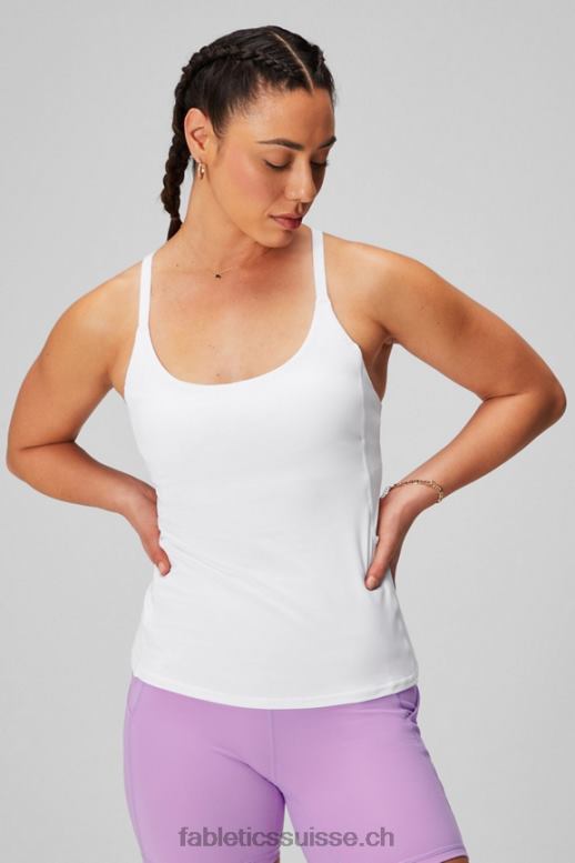 femmes soutien-gorge intégré à emporter B0B6R2177 blanc classique Fabletics