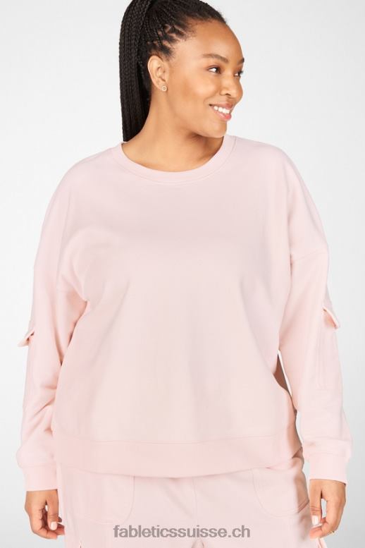 femmes pull cargo en nyla B0B6R2535 givre rose Fabletics