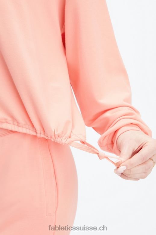 femmes pull cintré de luxe B0B6R2428 poussière rose Fabletics