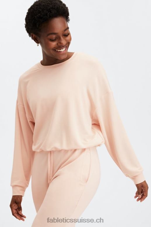 femmes pull cintré de luxe B0B6R2429 sable Fabletics