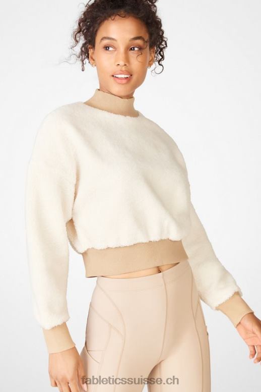 femmes pull polaire malia B0B6R2553 défense/chamois Fabletics