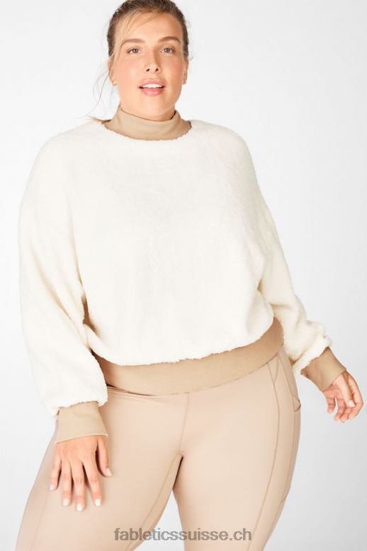 femmes pull polaire malia B0B6R2554 défense/chamois Fabletics