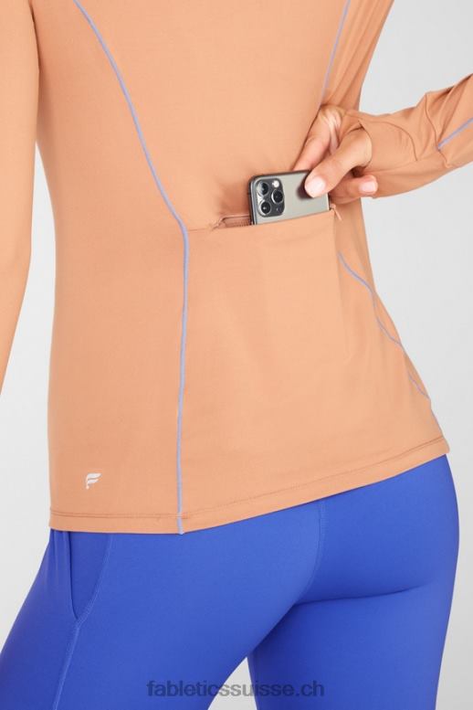 femmes sweat à capuche Phoenix Run B0B6R2470 paysage dérivant/iris pâle Fabletics