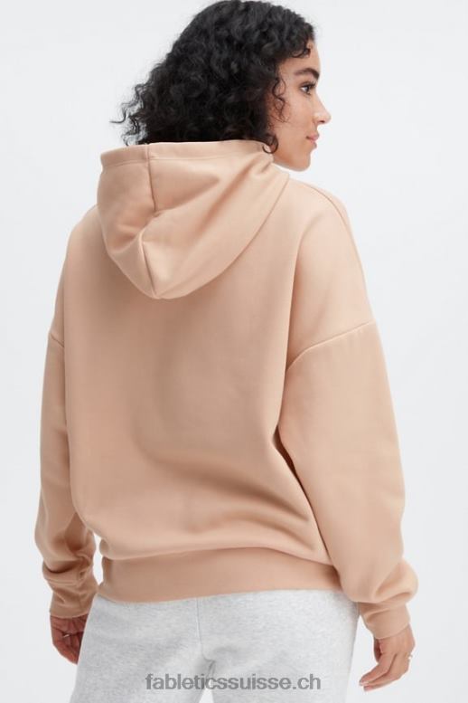 femmes sweat à capuche eco go-to pocket B0B6R2518 chêne Fabletics