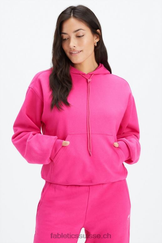 femmes sweat à capuche en polaire pour toujours B0B6R2489 fuchsia/rose rave Fabletics