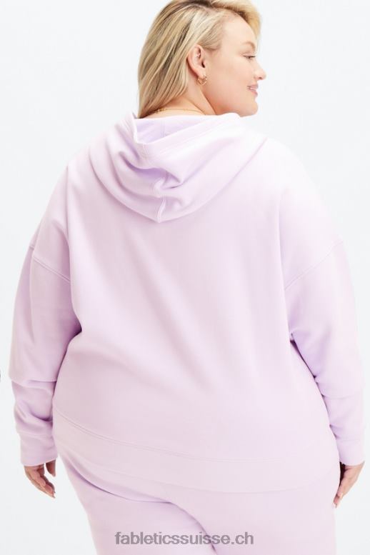 femmes sweat à capuche entièrement zippé B0B6R2662 iris brumeux Fabletics