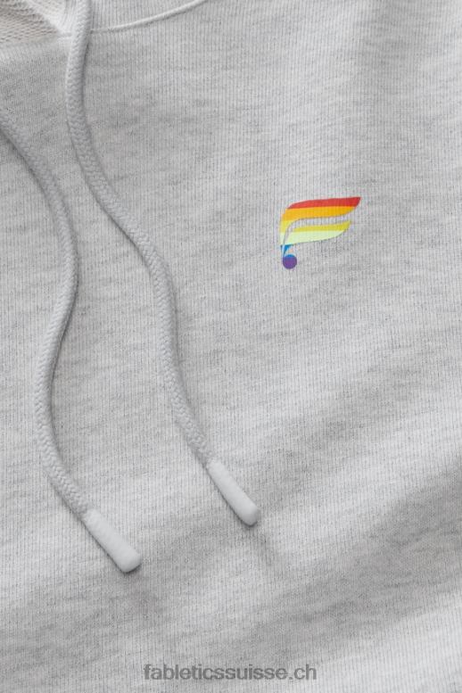 femmes sweat à capuche fierté B0B6R2527 Brume grise bruyère Fabletics
