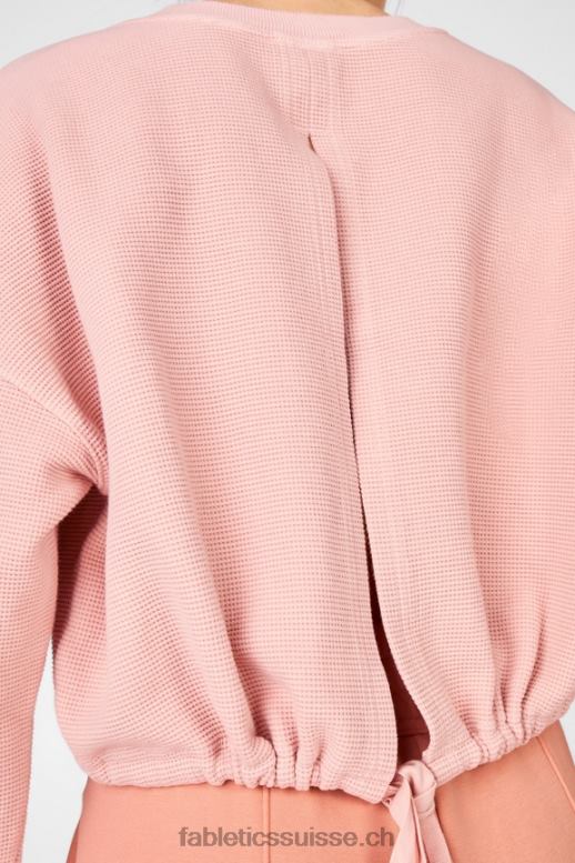 femmes sweat noué au dos anna B0B6R2711 argile toscane Fabletics