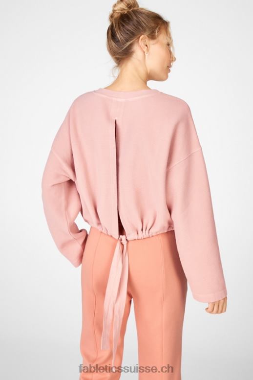 femmes sweat noué au dos anna B0B6R2711 argile toscane Fabletics