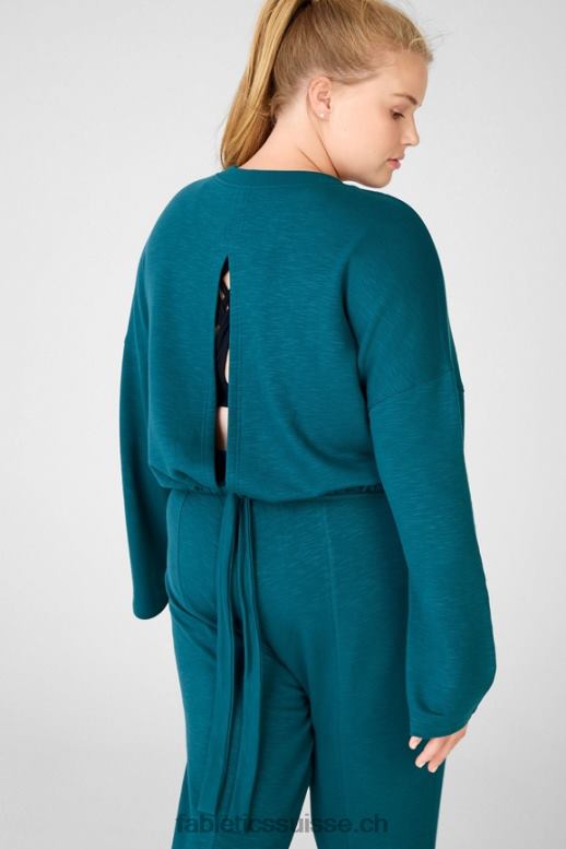 femmes sweat à nouer dans le dos B0B6R2537 fjord Fabletics