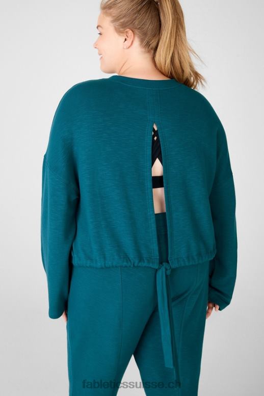 femmes sweat à nouer dans le dos B0B6R2537 fjord Fabletics