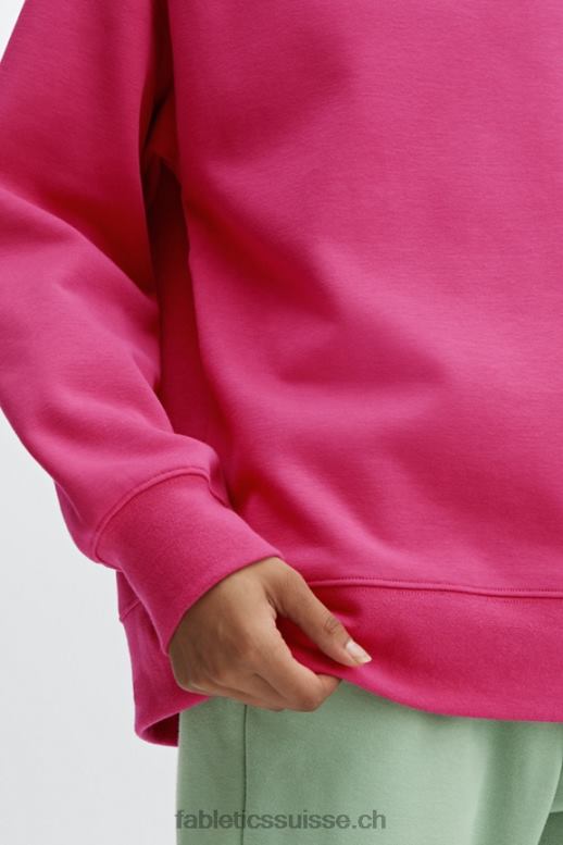 femmes sweat ras du cou écologique B0B6R2475 fuchsia foncé Fabletics