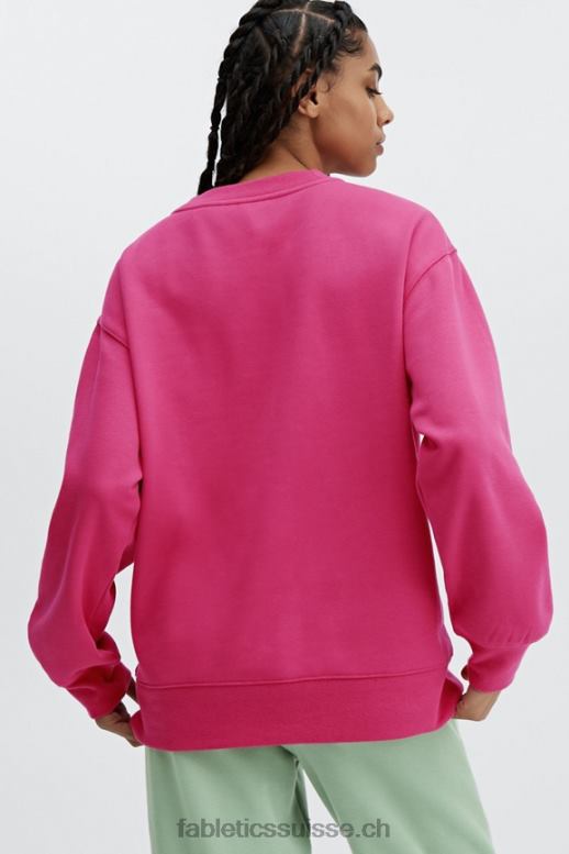 femmes sweat ras du cou écologique B0B6R2475 fuchsia foncé Fabletics