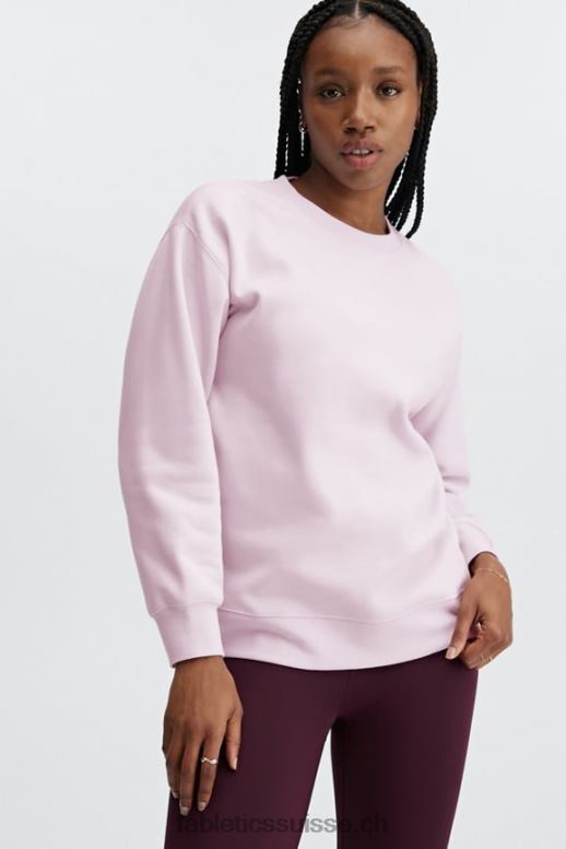 femmes sweat ras du cou écologique B0B6R2477 lavande glacée Fabletics