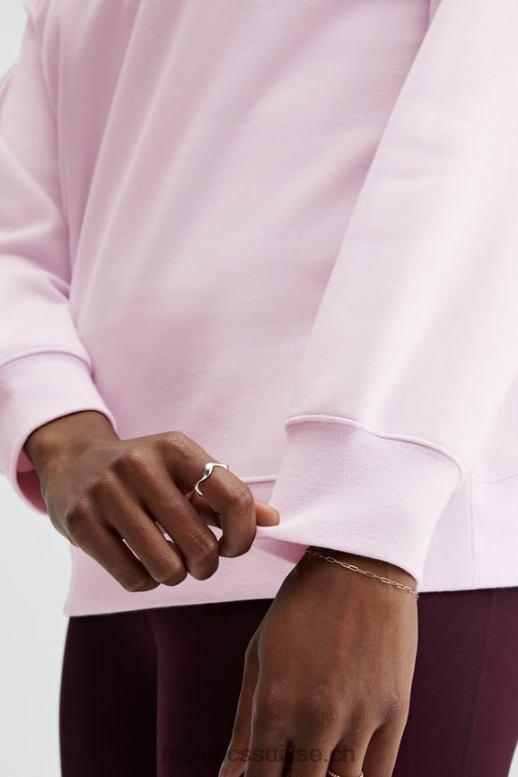 femmes sweat ras du cou écologique B0B6R2477 lavande glacée Fabletics