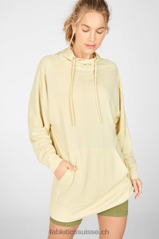 femmes tunique à capuche B0B6R2566 brume sauge Fabletics