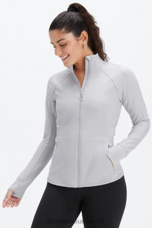 femmes veste de performance trinité B0B6R2571 gris minéral Fabletics