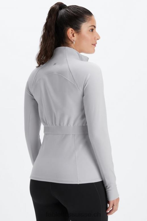 femmes veste de performance trinité B0B6R2571 gris minéral Fabletics