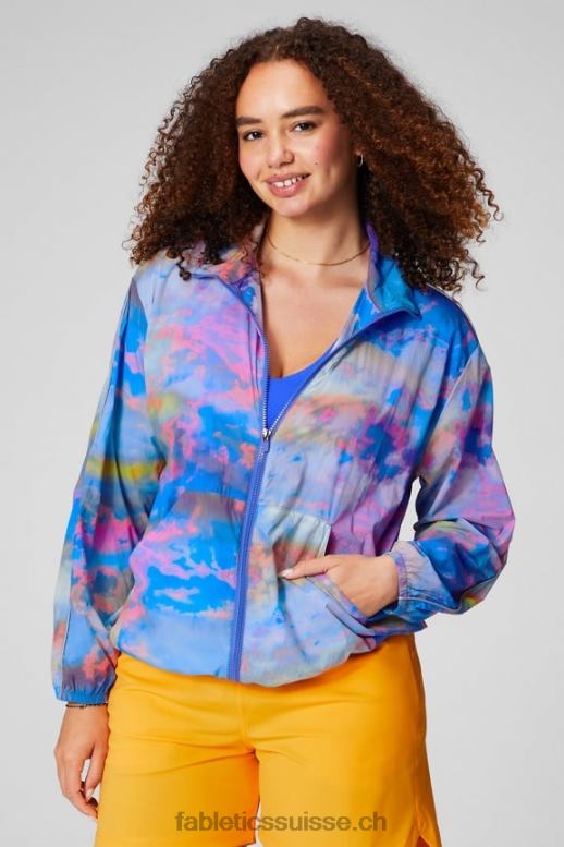 femmes coupe-vent poids mouche surdimensionné B0B6R2736 grand swelter/argent réfléchissant Fabletics