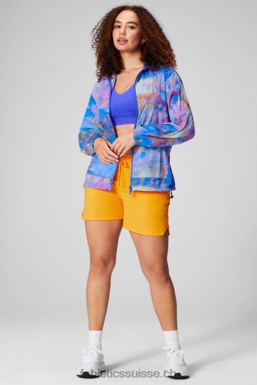 femmes coupe-vent poids mouche surdimensionné B0B6R2736 grand swelter/argent réfléchissant Fabletics