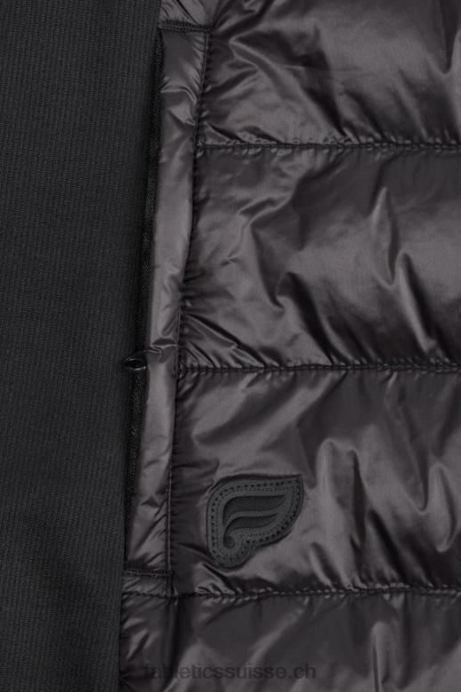 femmes gilet matelassé elliot B0B6R2796 zèbre marbré noir/étain Fabletics