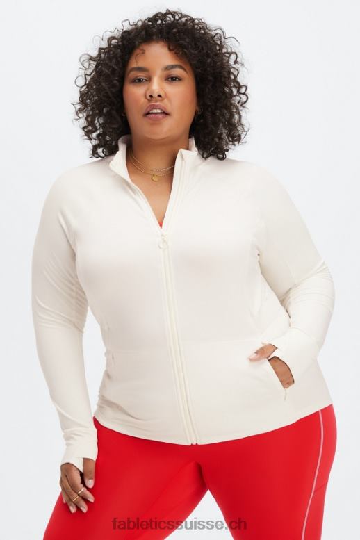 femmes veste de performance par temps froid trinity B0B6R2636 aigrette Fabletics
