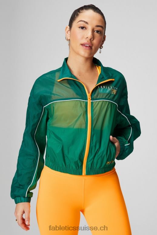 femmes veste tissée payton B0B6R2757 cyprès profond/multi/ombre sport Fabletics
