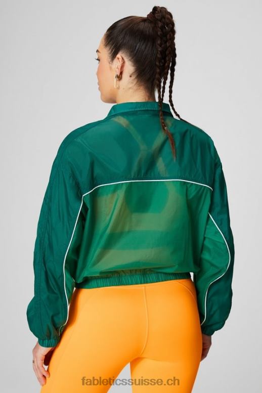 femmes veste tissée payton B0B6R2757 cyprès profond/multi/ombre sport Fabletics