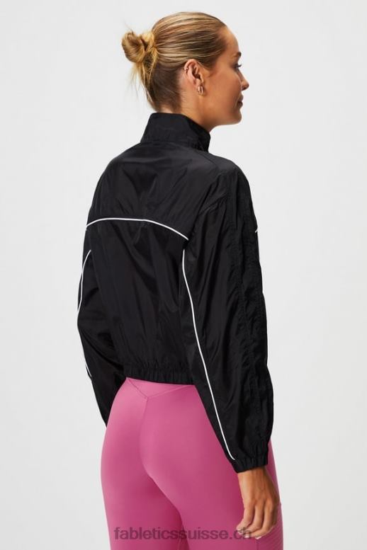femmes veste tissée payton B0B6R2758 sport noir/ombré Fabletics