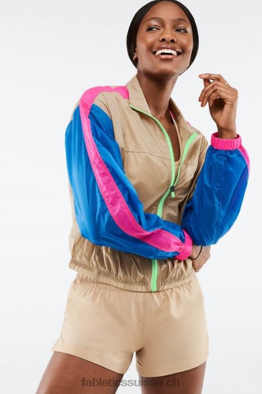 femmes veste tissée payton B0B6R2759 cèdre/multicolore Fabletics