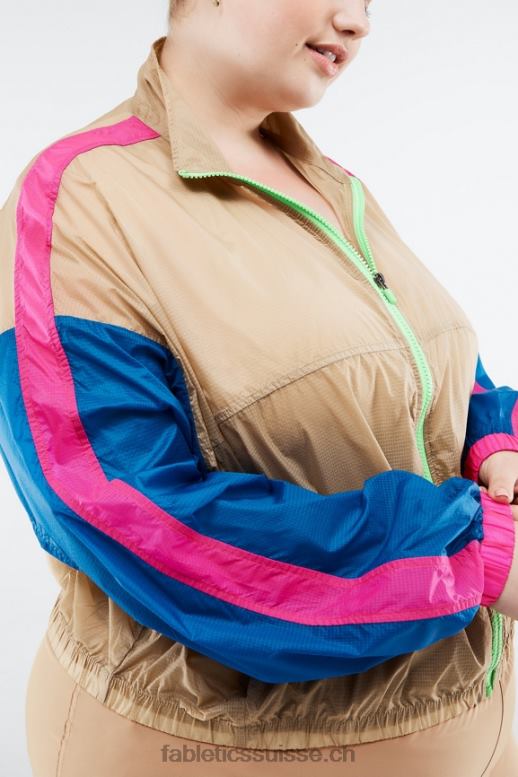 femmes veste tissée payton B0B6R2760 cèdre/multicolore Fabletics