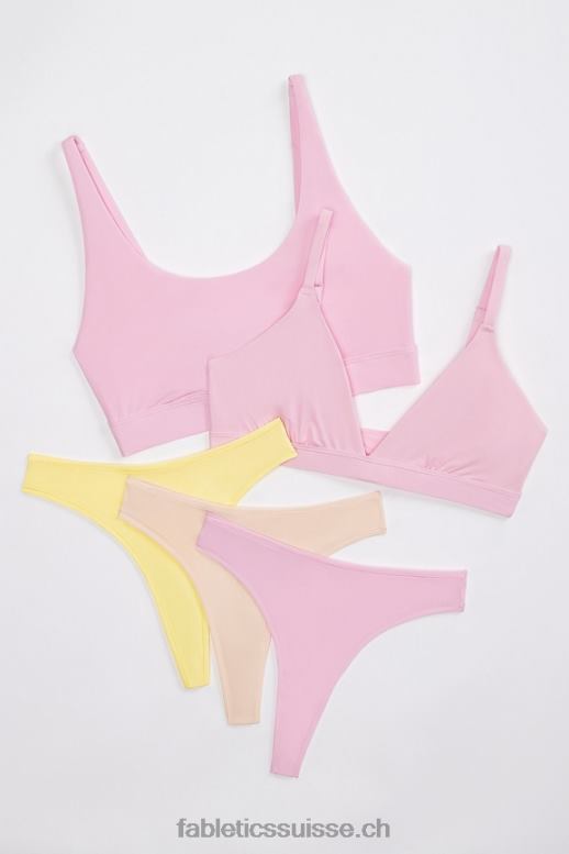 femmes lot de 5 pièces becalm B0B6R2881 tourbillon d'amour Fabletics