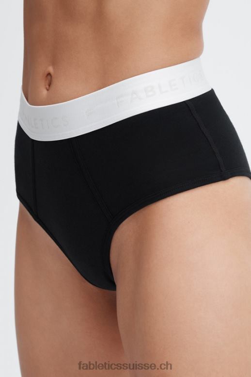 femmes Culotte taille haute 24-7 B0B6R2864 noir Fabletics