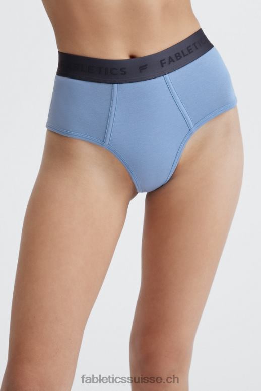 femmes Culotte taille haute 24-7 B0B6R2872 bleu hollandais Fabletics