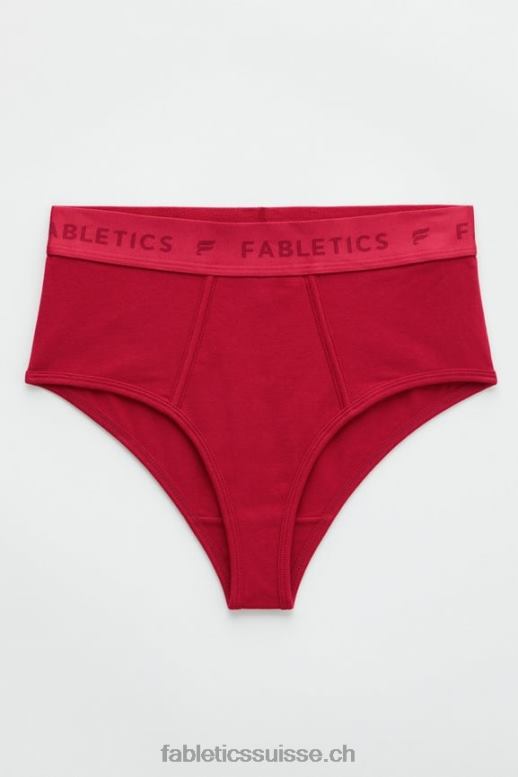 femmes Culotte taille haute 24-7 B0B6R2874 rouge foncé Fabletics