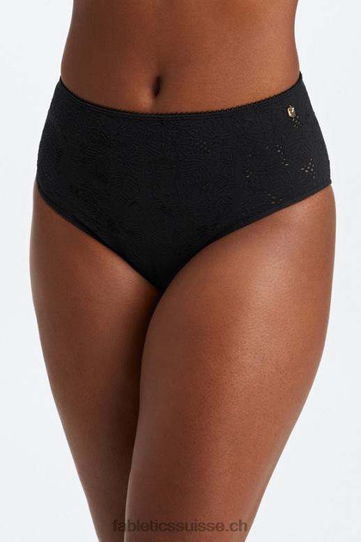 femmes culotte coquine en dentelle sans couture B0B6R2896 noir Fabletics