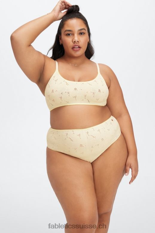 femmes culotte coquine en dentelle sans couture B0B6R2898 aigrette/lime fanée Fabletics