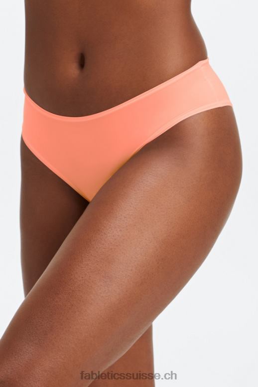 femmes slip classique au toucher fin B0B6R2832 corail Fabletics