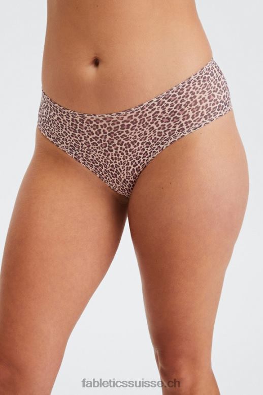 femmes slip classique au toucher fin B0B6R2834 tache de léopard rosette poussiéreuse Fabletics