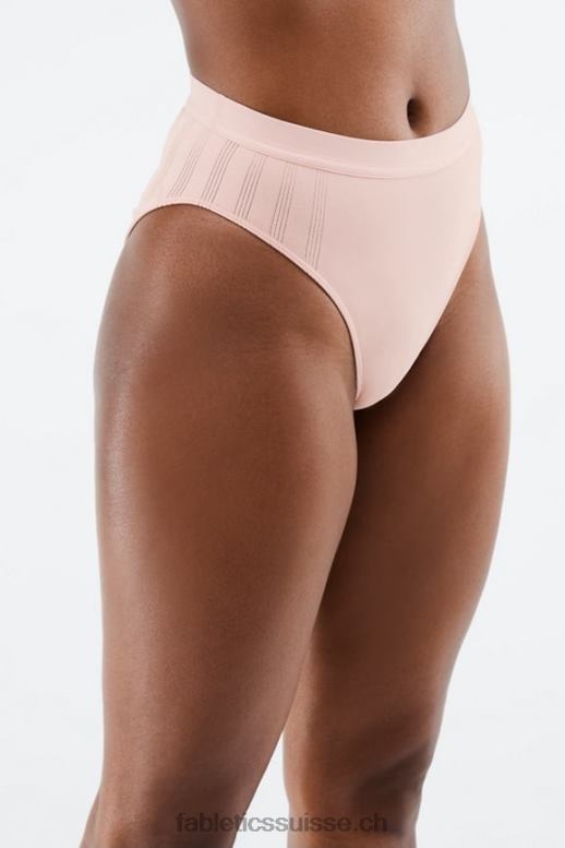 femmes slip taille haute en maille sculpturale B0B6R2854 rosette poussiéreuse Fabletics