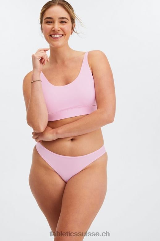 femmes string au toucher fin B0B6R2843 ma chérie rose Fabletics