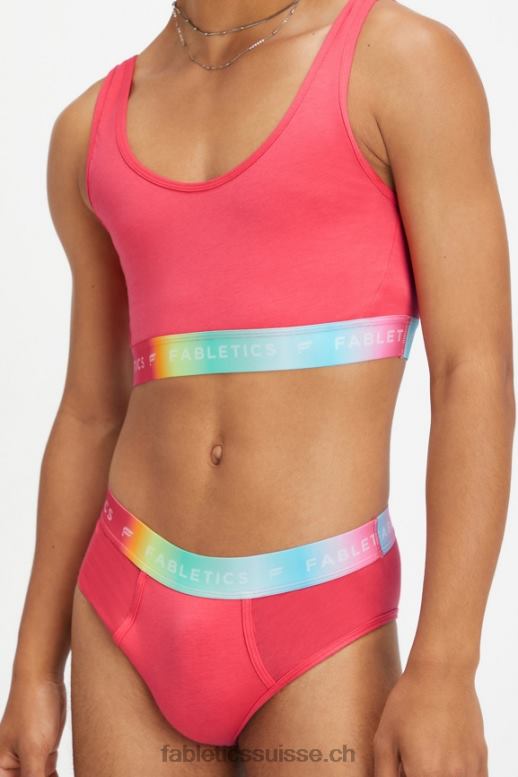 femmes Brassière Pride Lounge 24h/24 et 7j/7 B0B6R1583 rouge magenta Fabletics