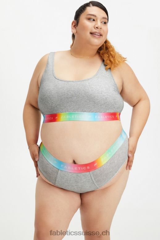 femmes Brassière Pride Lounge 24h/24 et 7j/7 B0B6R1585 gris clair chiné Fabletics