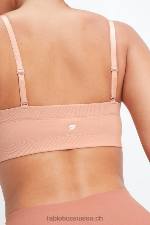 femmes bandeau camilla en maille sculpturale B0B6R1578 bois de santal Fabletics
