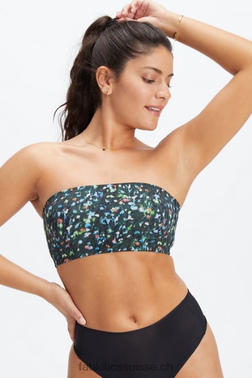 femmes bralette bandeau au toucher fin B0B6R1565 jardin de minuit Fabletics