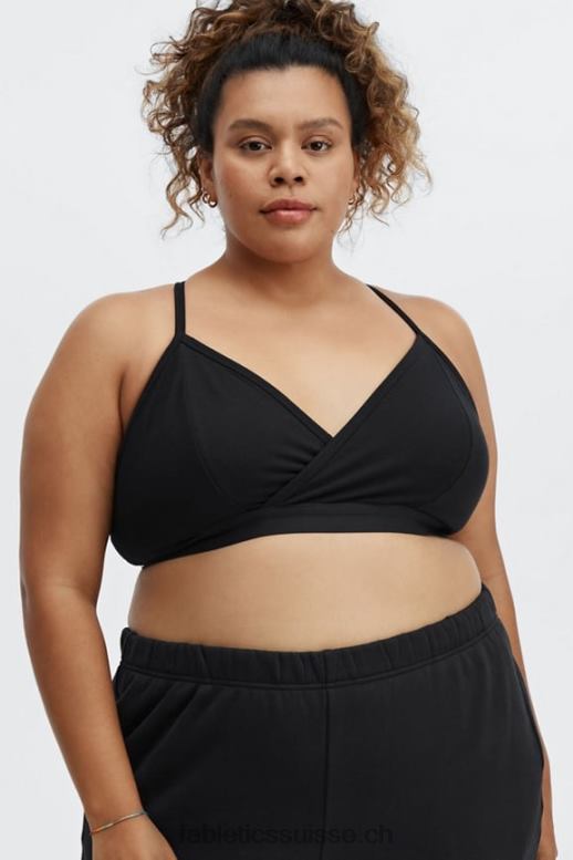 femmes bralette à dos nageur B0B6R1559 noir Fabletics