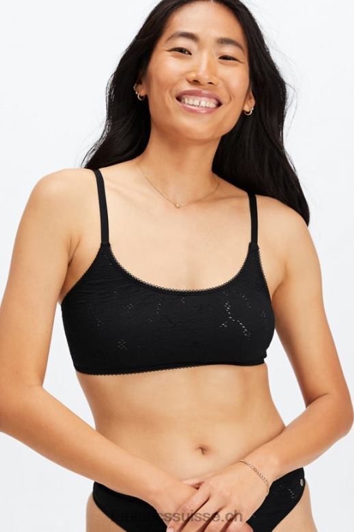 femmes bralette en dentelle sans couture B0B6R1522 noir Fabletics