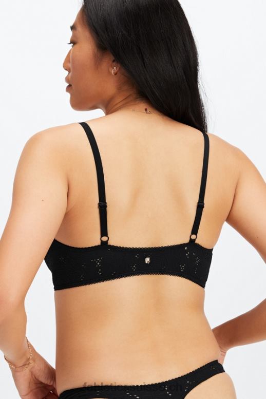 femmes bralette en dentelle sans couture B0B6R1522 noir Fabletics
